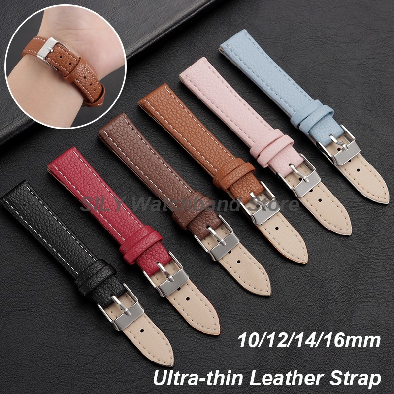 Suede Strap Watch - 10 มม. 12 มม. 14 มม.