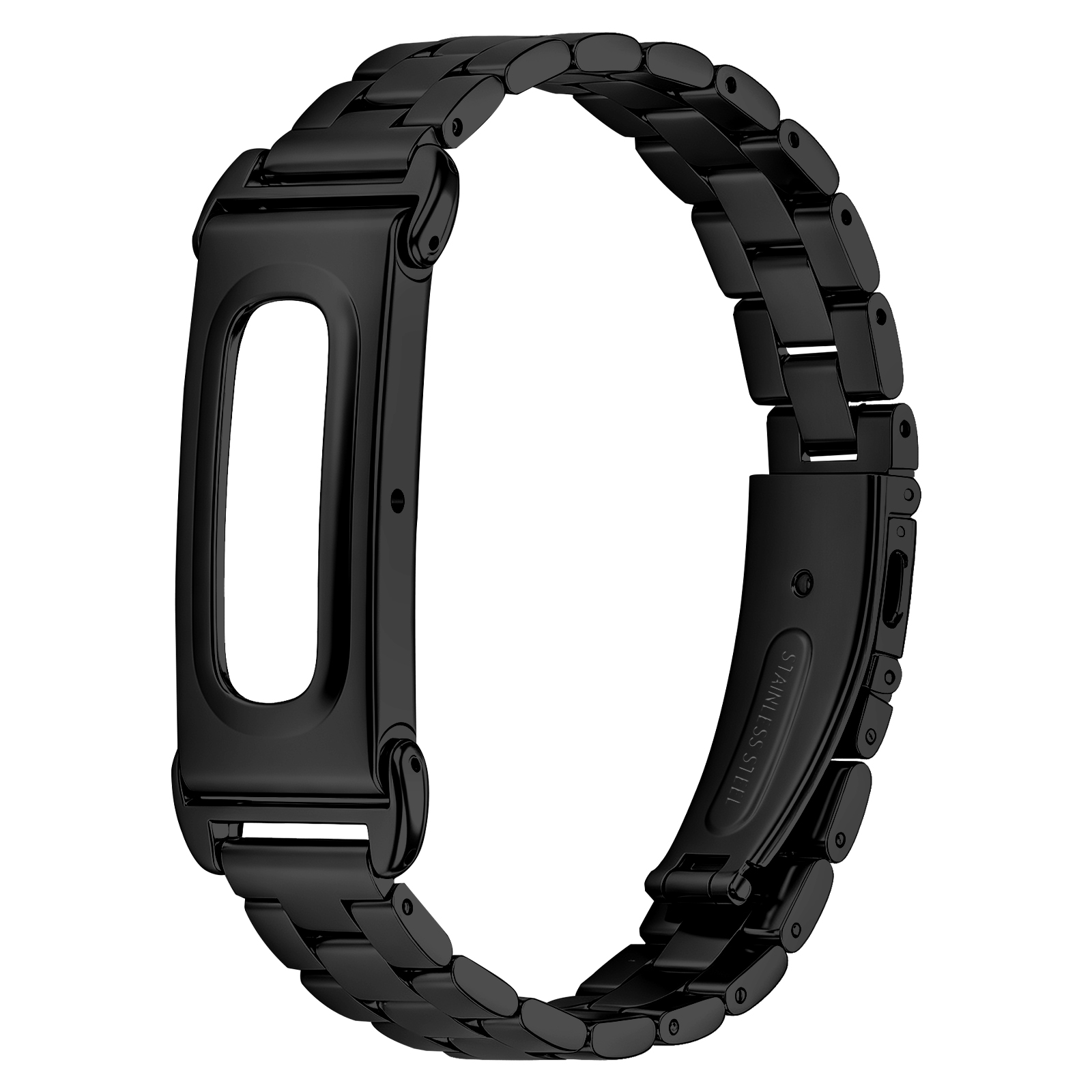 Milanese Loop Magnetic - สายนาฬิกาโลหะแบบ Milanese Loop พร้อมแม่เหล็กและลูกปัดสแตนเลส 3 เม็ด