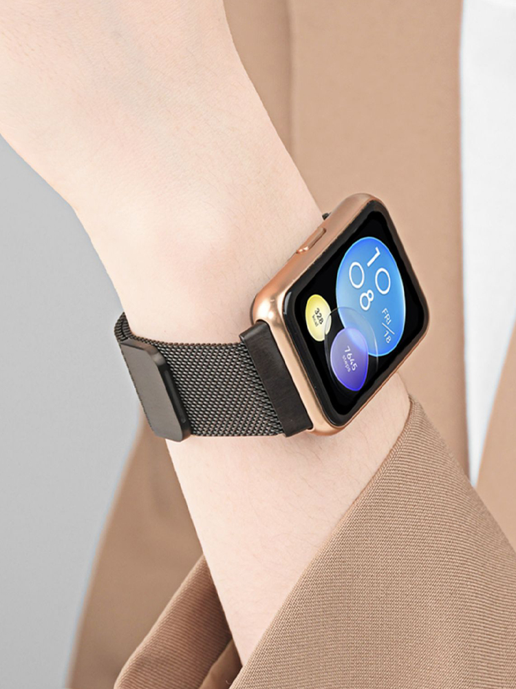 Milanese Loop Magnetic - สาย Milanese สําหรับนาฬิกา Huawei FIT Strap