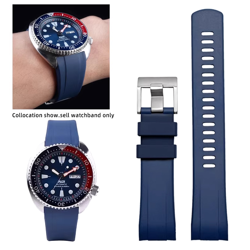 Nato Strap Nylon - FKM นาฬิกาสําหรับ Seiko PROSPEX PADI Abalone