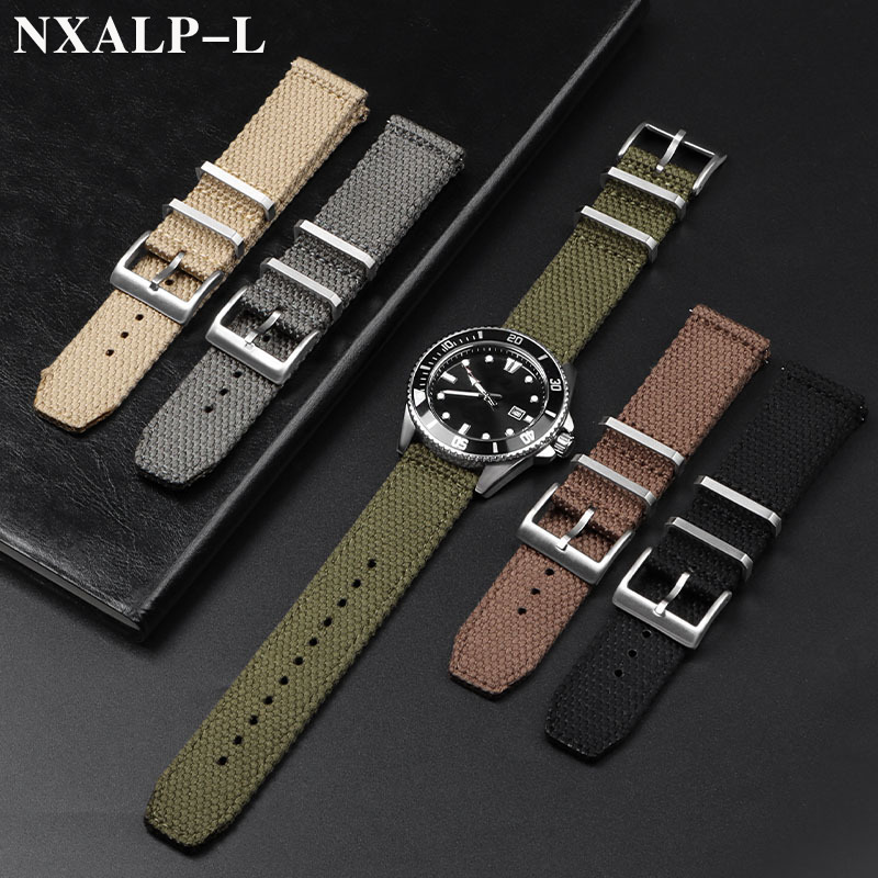 สายนาฬิกาผ้าไนลอนคุณภาพสูงสำหร - Suede Strap Watch บทวิจารณ์และราคา