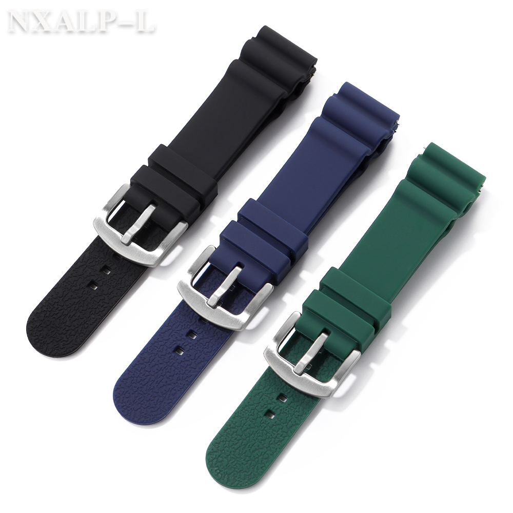 สายนาฬิกาซิลิโคนขนาด 20 มม. 22 - Seiko Watch Prospex บทวิจารณ์และราคา
