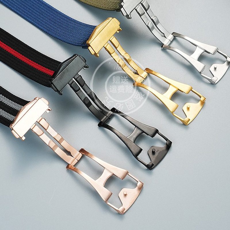 ออกแบบใหม่แบบบูรณาการผ้าใบสายน - Nato Strap Nylon บทวิจารณ์และราคา