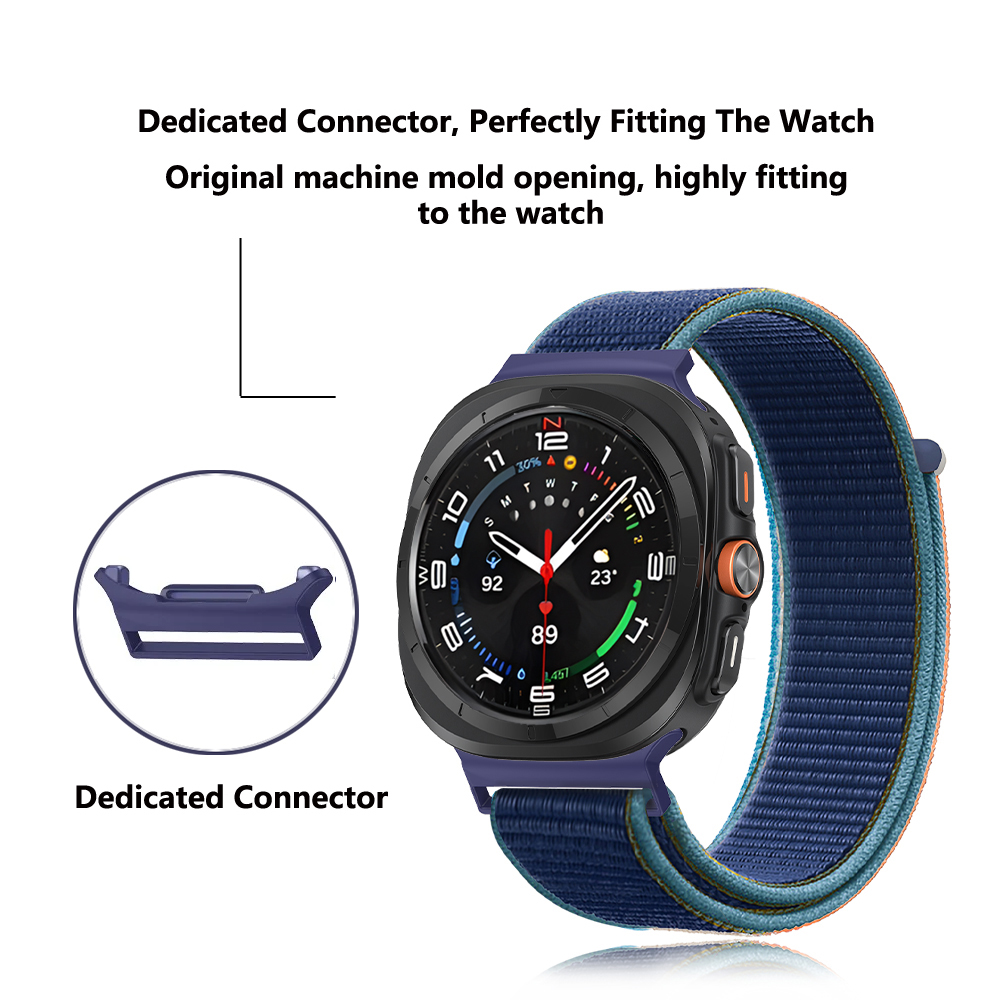 สายรัดข้อมือหลากสีสำหรับ Samsu - Sport Loop Velcro บทวิจารณ์และราคา