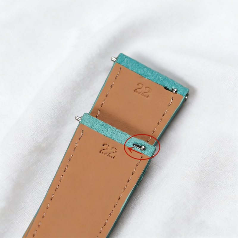 สายนาฬิกาหนังกลับแบบถอดเร็ว ขน - Suede Strap Watch บทวิจารณ์และราคา