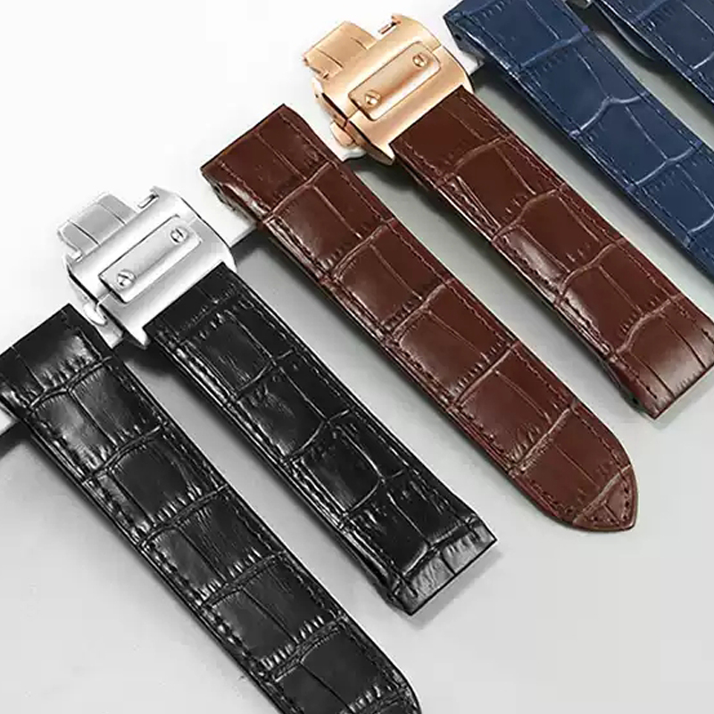 สายนาฬิกาหนังแท้คุณภาพสูงสำหรั - Cartier Watch Santos บทวิจารณ์และราคา