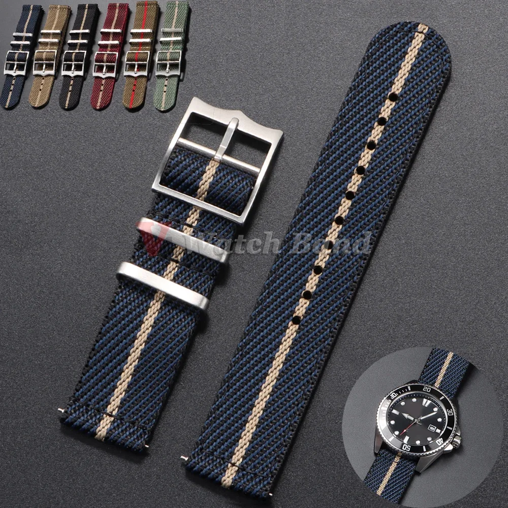 20 22 มม.ไนลอนสําหรับ TUDOR สํ - Nato Strap Nylon บทวิจารณ์และราคา