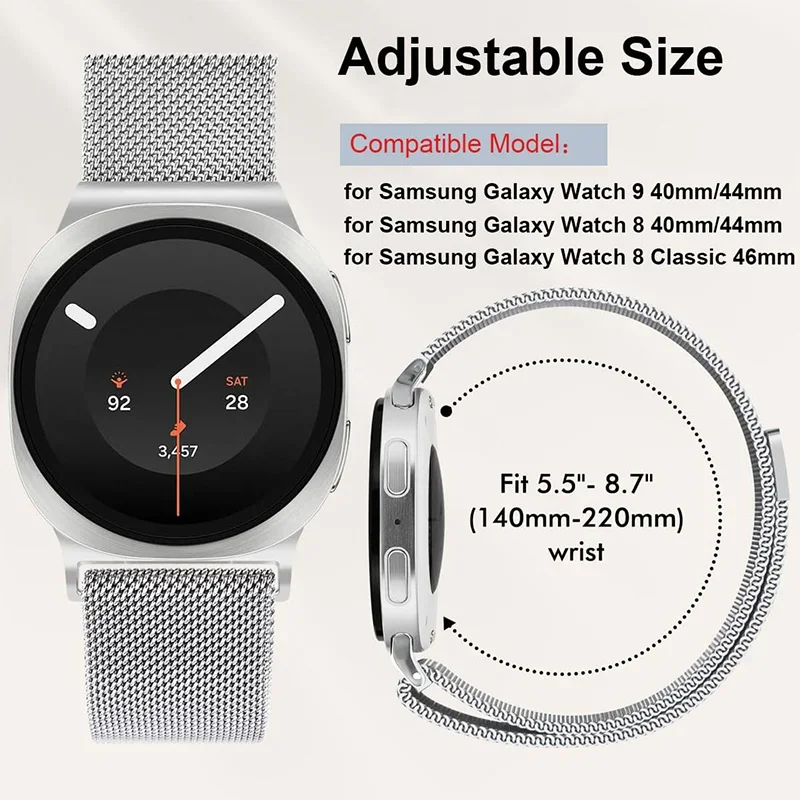สายโลหะแบบมิลานีสสำหรับ Samsun - Milanese Loop Magnetic บทวิจารณ์และราคา