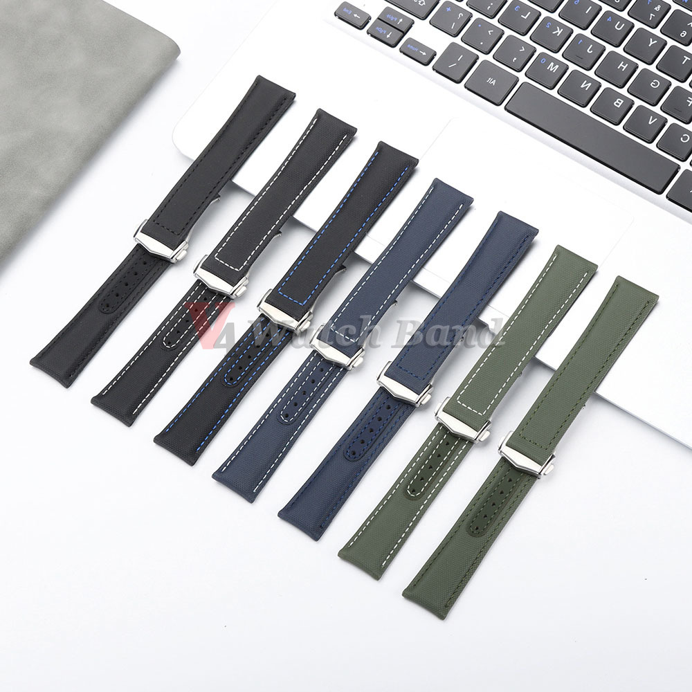 สายนาฬิกาไนลอนแบบผ้าใบ ขนาด 20 - Omega Watch Speedmaster บทวิจารณ์และราคา