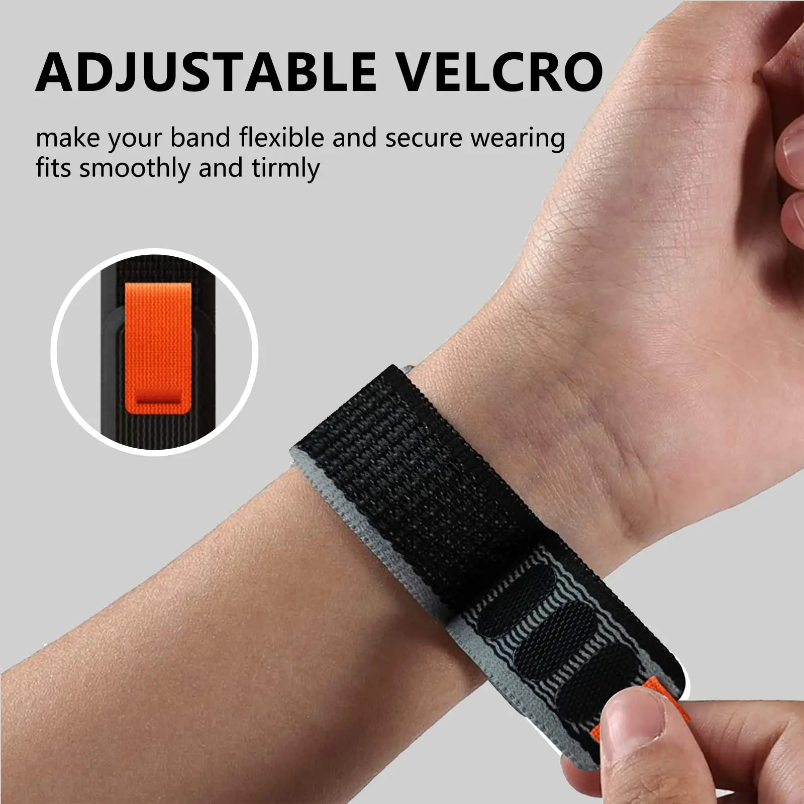 สายรัดข้อมือแบบ Trail Loop ขนา - Sport Loop Velcro บทวิจารณ์และราคา