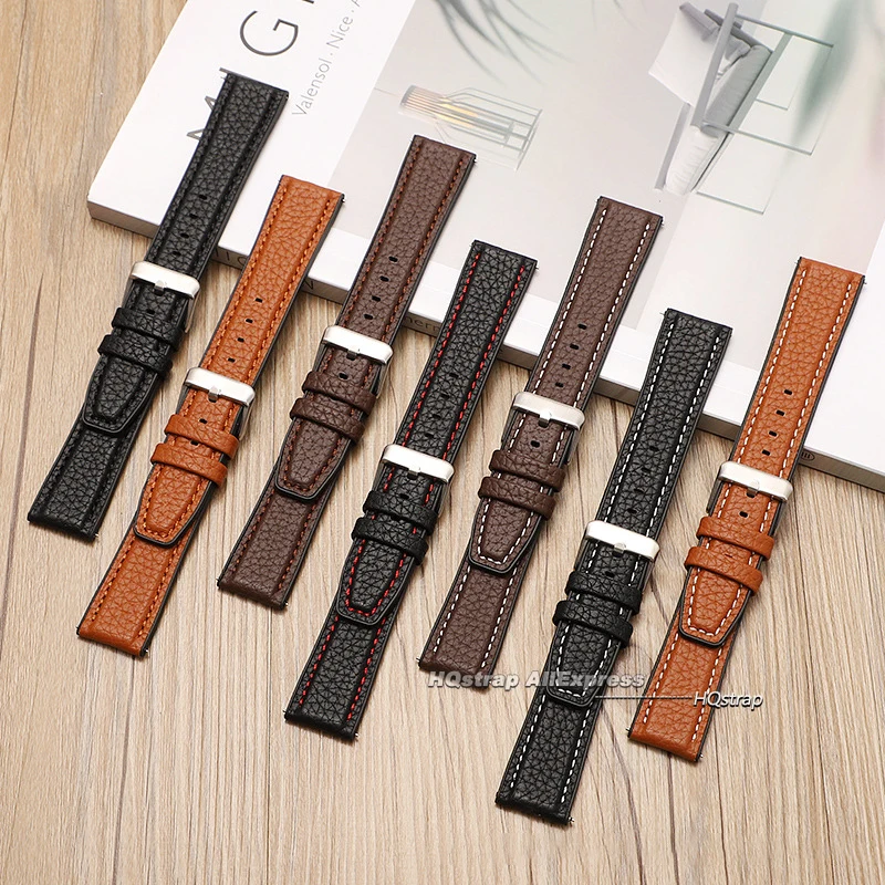 สายรัดข้อมือหนังกันน้ำสำหรับ R - Suede Strap Watch บทวิจารณ์และราคา