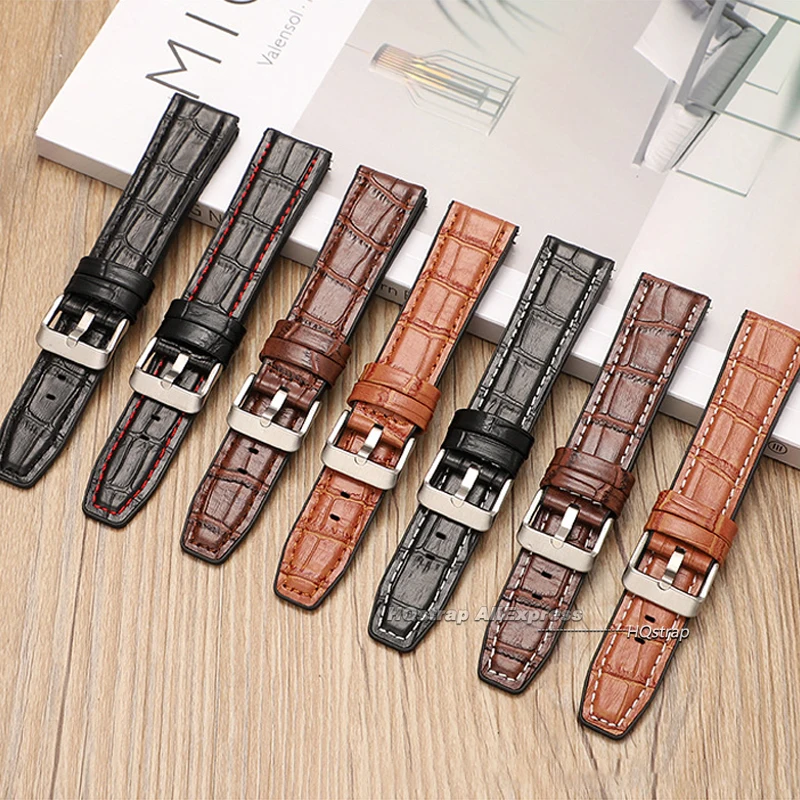สายรัดข้อมือหนังกันน้ำสำหรับ R - Suede Strap Watch บทวิจารณ์และราคา
