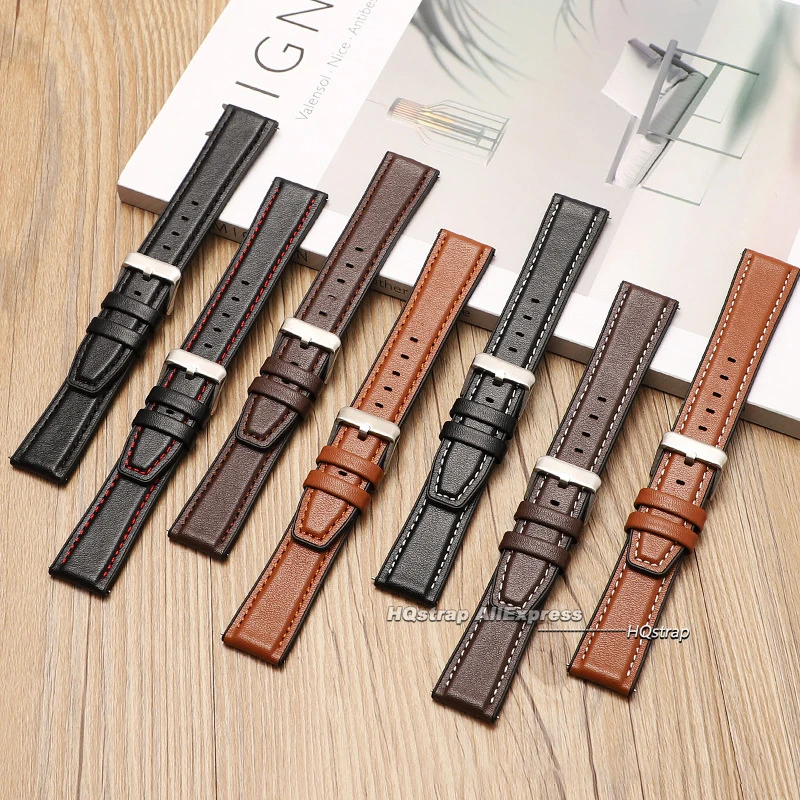 สายรัดข้อมือหนังกันน้ำสำหรับ R - Suede Strap Watch บทวิจารณ์และราคา