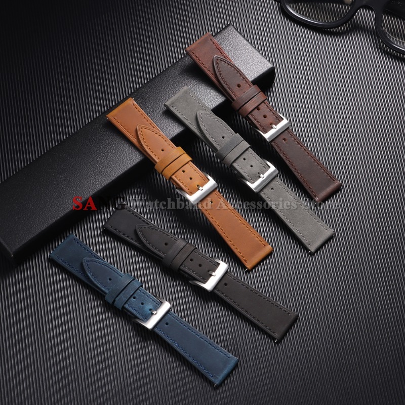 สายนาฬิกาหนังวัวแท้แบบถอดเร็ว  - Suede Strap Watch บทวิจารณ์และราคา