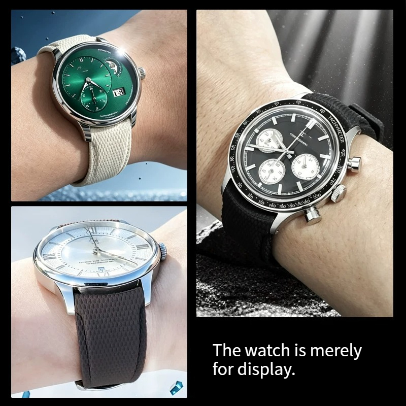 สายนาฬิกาฟลูออโรรับเบอร์โค้งรู - Seiko Watch Prospex บทวิจารณ์และราคา