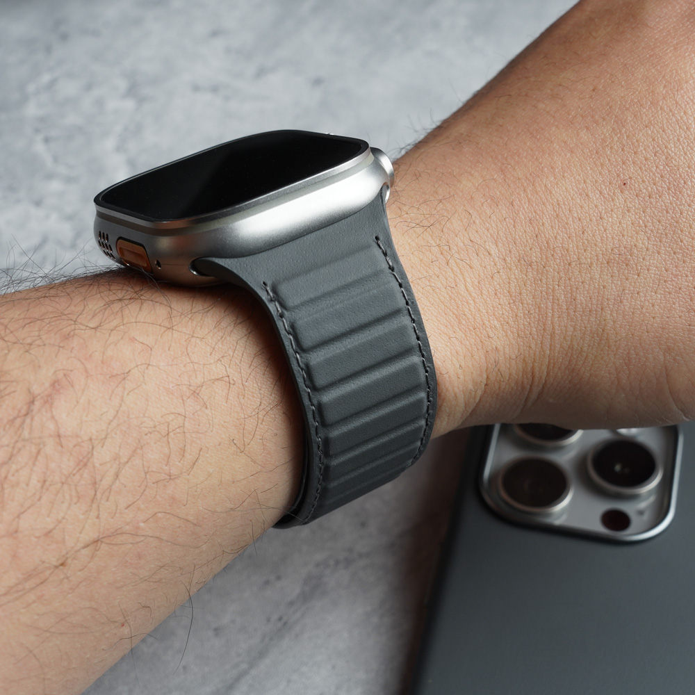 แม่เหล็ก Nappa ของแท้สําหรับ A - Suede Strap Watch บทวิจารณ์และราคา