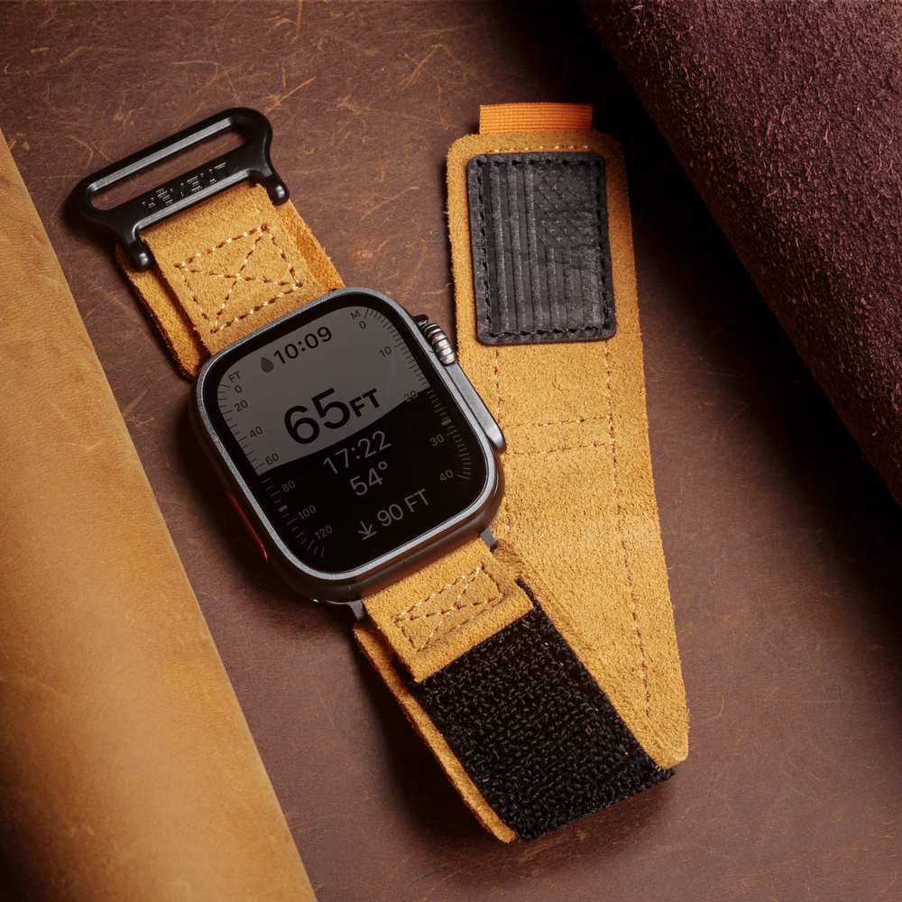 สายนาฬิกา Apple Se10 ขนาด 42 4 - Suede Strap Watch บทวิจารณ์และราคา