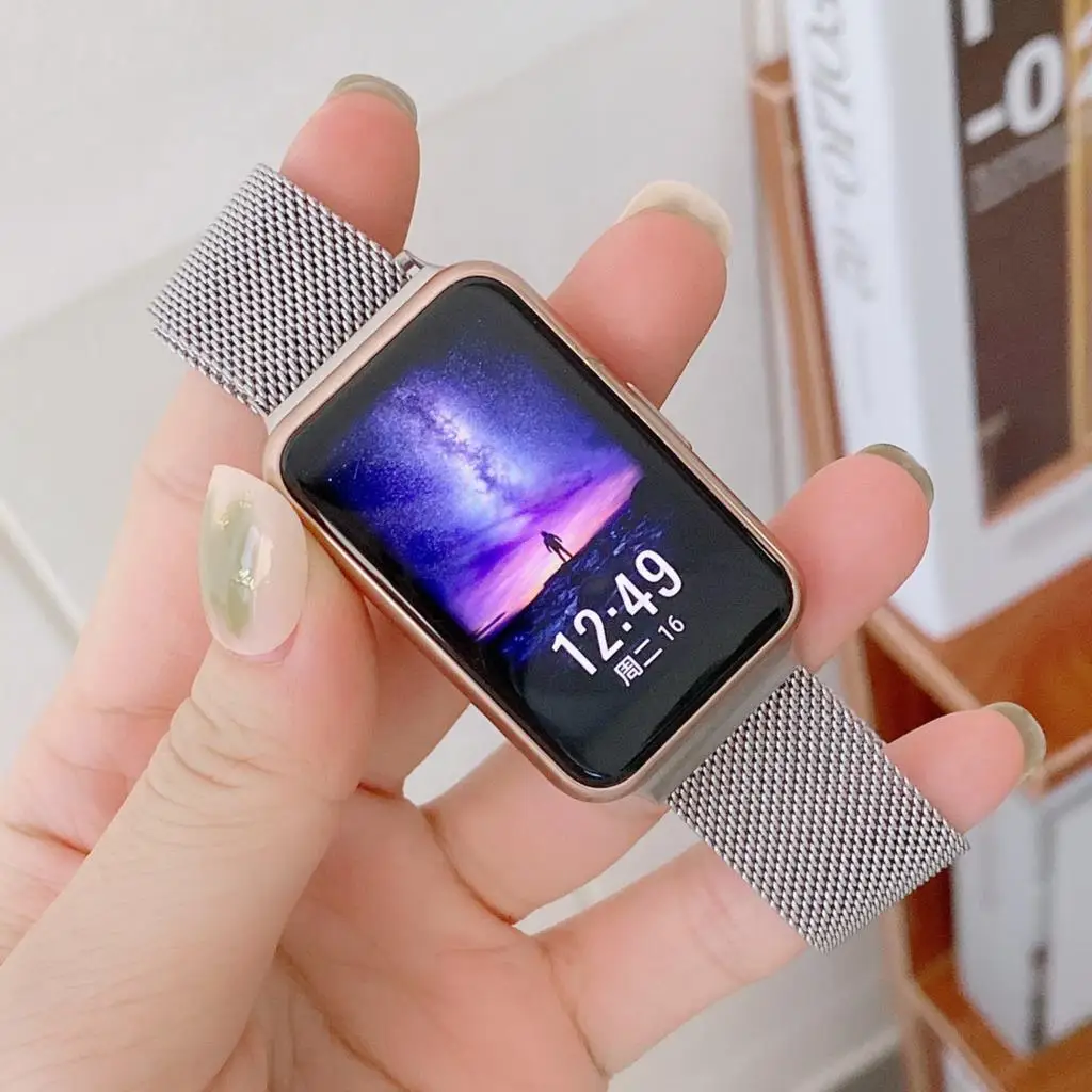 สาย Milanese สําหรับนาฬิกา Hua - Milanese Loop Magnetic บทวิจารณ์และราคา