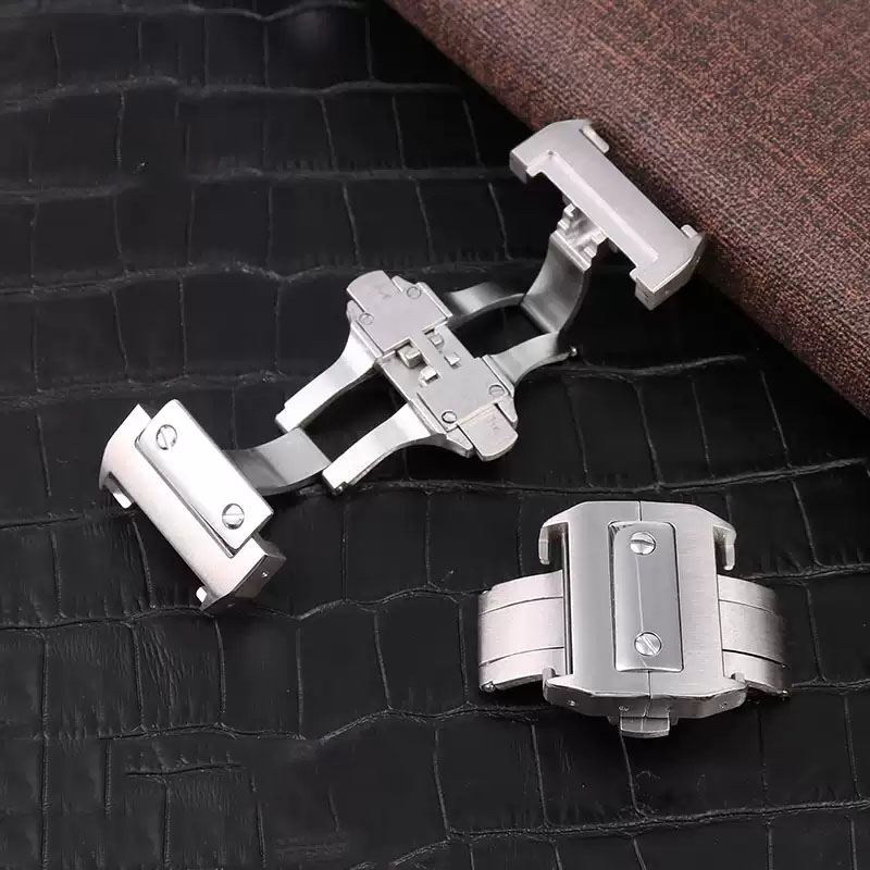 คุณภาพสูง 18 มม. 21 มม. หัวเข็ - Cartier Watch Santos บทวิจารณ์และราคา